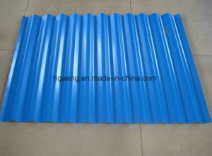El panel de acero galvanizado Dx51d de la cerca del material para techos acanalado