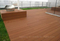 Tarjeta de suelo de madera decorativa del suelo Tile/WPC del Decking del PE de Outerior