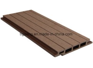 Decking al aire libre caliente dom&eacute;stico del estilo WPC de la venta para el cuarto de ba&ntilde;o