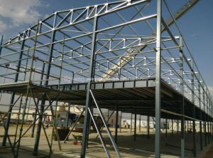 Hecho en China Q235 que procesaba la estructura de acero/prefabric&oacute; el edificio