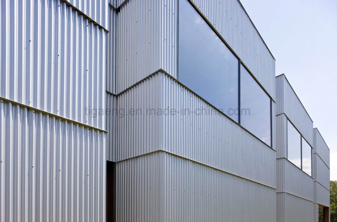 Corrugated Galvalume Wall Cladding Zinc Aluminium Coated Roof Sheets