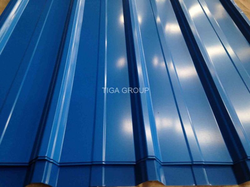 Color Coated Metal Roof Tile Box Profile PPGI Steel Plate for Roof