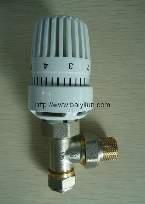 Клапан трубы термостатического радиатора алюминиевый