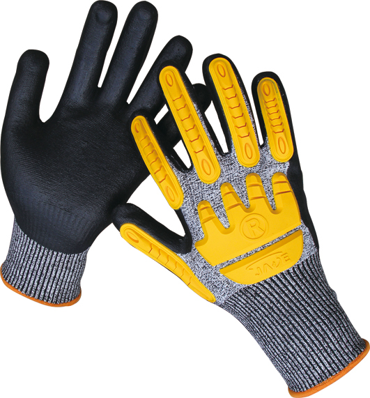 TPR NITRILE SANDY FINISH CUT RESISTANCE GLOVES