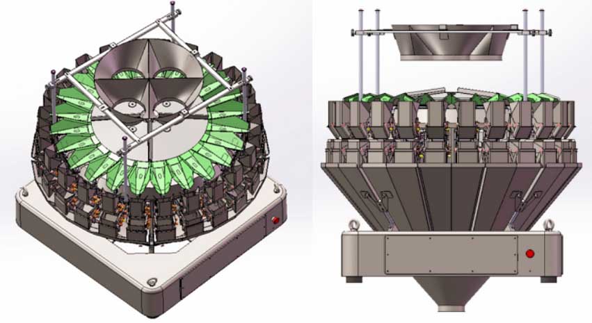 24head weigher drawing