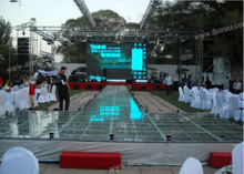 Aluminum Alloy Assembled Glass Stage