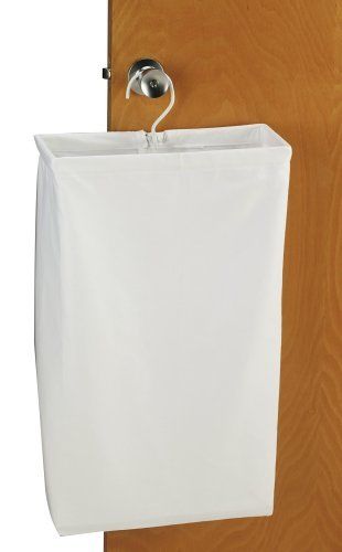 Household Essentials Hanging Cotton Canvas Laundry Hamper by Household Essential