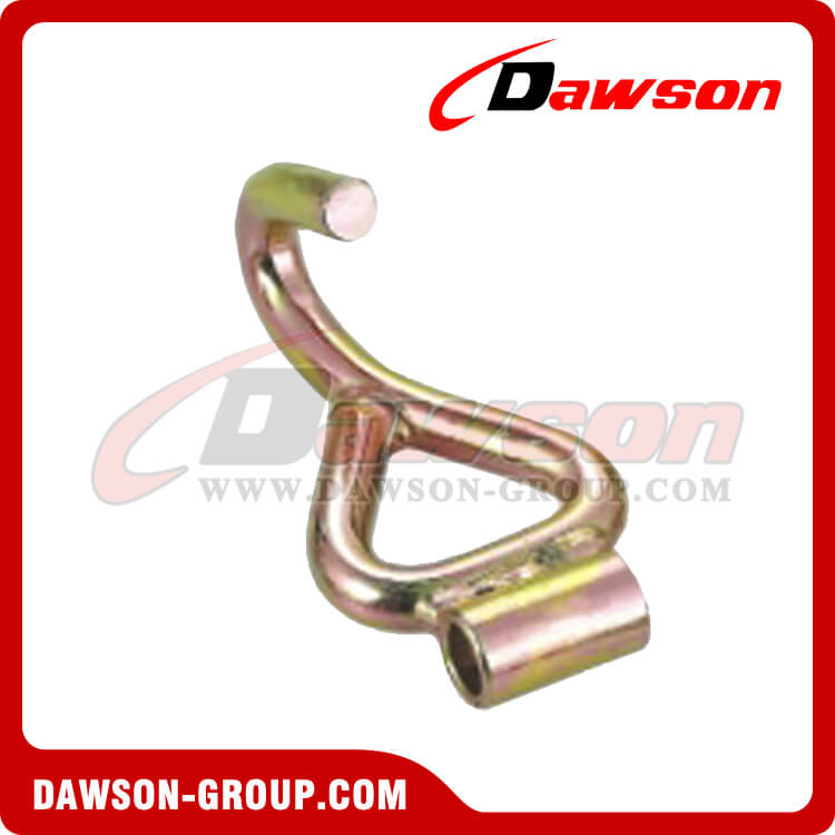 DSWH019B BS 3000KG / 6600LBS 50mm Single J Hooks with Tube