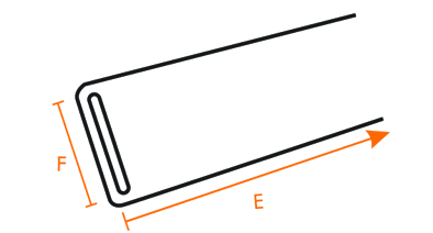 protector de esquina de acero