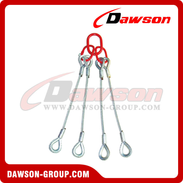 Conjunto de eslinga estampada de cuatro patas - Dawson Group Ltd. - Fabricante, proveedor, f&aacute;brica y exportador de China