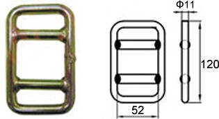 OWB5050WM 50mm ワンウェイ バックル - Dawson Group Ltd. - 中国メーカー、サプライヤー、工場