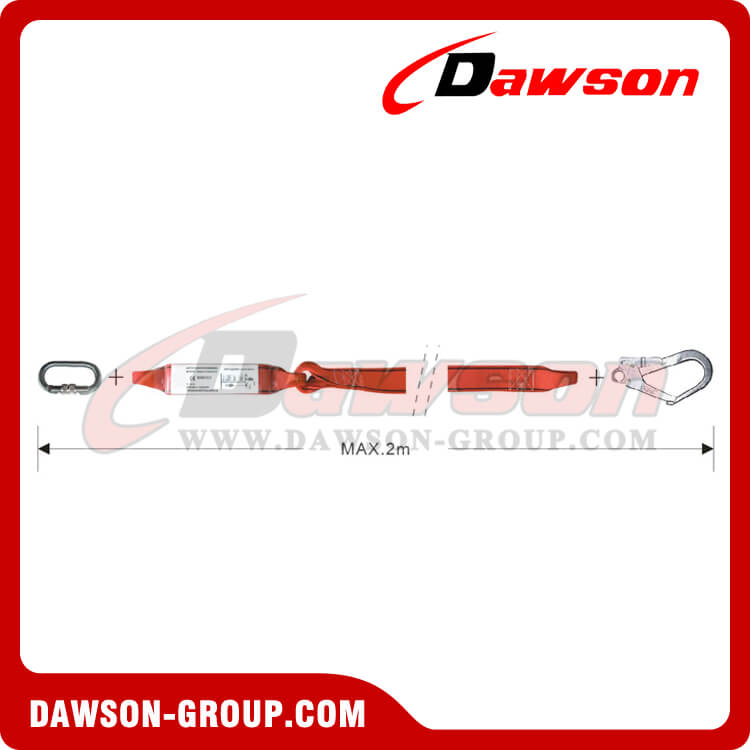 DS6105A Cordones de cinta con amortiguadores de energ&iacute;a EN355 EN354 - Dawson Group Ltd. - Fabricante, proveedor y f&aacute;brica de China