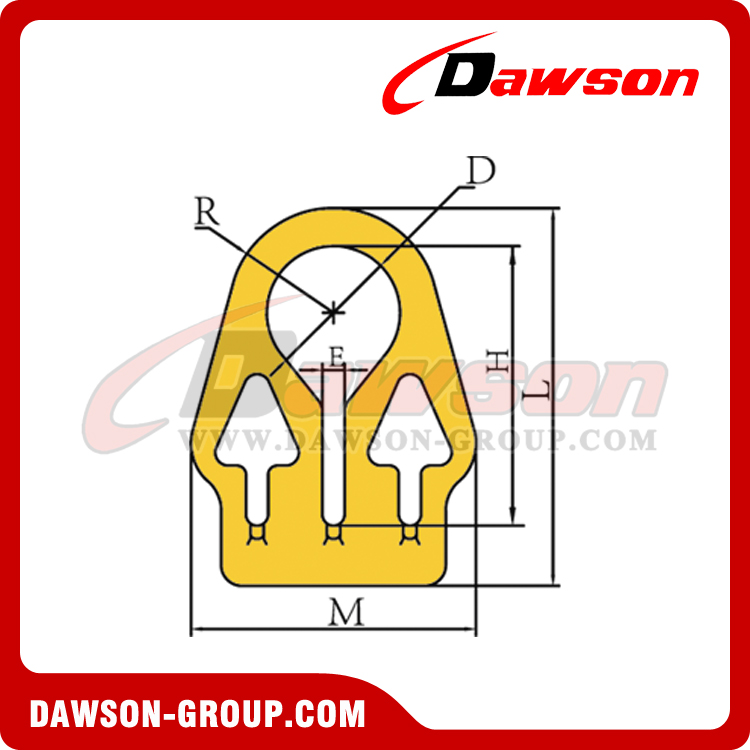 ENLACE MAESTRO TIPO A DS558 G80 - DAWSON GROUP LTD.- PROVEEDOR FABRICANTE DE CHINA