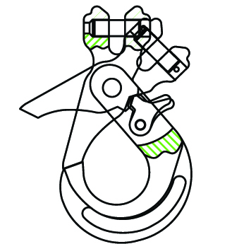 Gancho autoblocante de horquilla DS248 G80 - Dawson Group LTD.- Fabricante, proveedor, f&aacute;brica de China