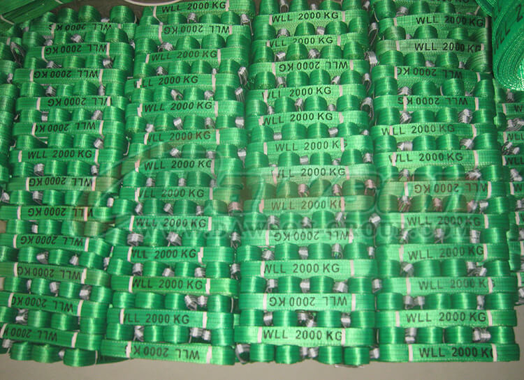 Eslingas de correas de poli&eacute;ster de 2 toneladas Dawson WLL de China: fabricante, proveedor, f&aacute;brica