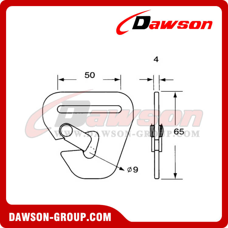 DSFH50101 フラット フック - ドーソン グループ - ドーソン グループ株式会社 - 中国メーカー、サプライヤー、工場