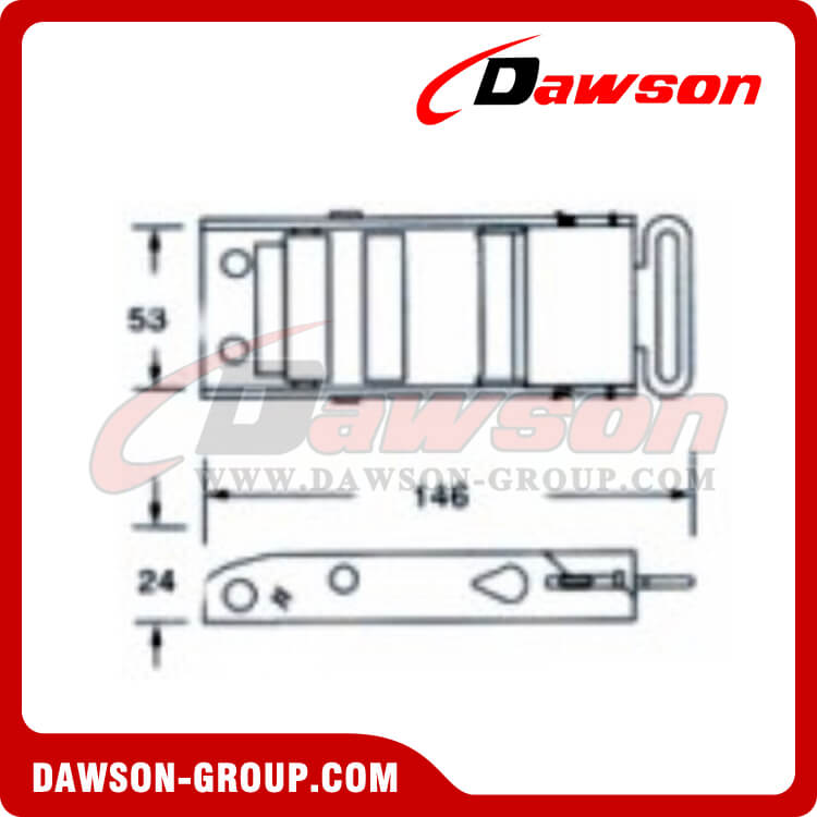 DSOCB15 オーバーセンターバックル - 中国メーカーサプライヤー