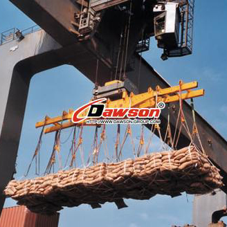 Dawson Cloverleaf Slings para Unitization of Bagged Cargo Application