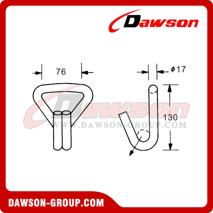 DSWH75101 ワイヤー フック - Dawson Group Ltd. - 中国メーカー、サプライヤー、工場