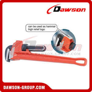 DSTD0512 Llave para tubos de servicio pesado Crv, herramientas de agarre para tubos 
