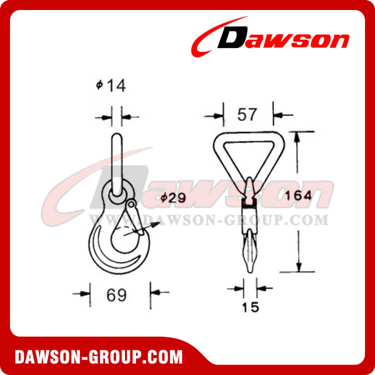 DSFGT5001 鍛造フック - Dawson Group Ltd. - 中国メーカー、サプライヤー、工場