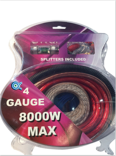 Alto Grade 4GA CCA Car amperio Kit Car Audio Installation Amplifier Wiring Kit