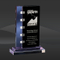 Purple Connect Crystal Award (T-WCNT609)