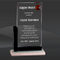 Red Slash Crystal Award (T-WPRT610)