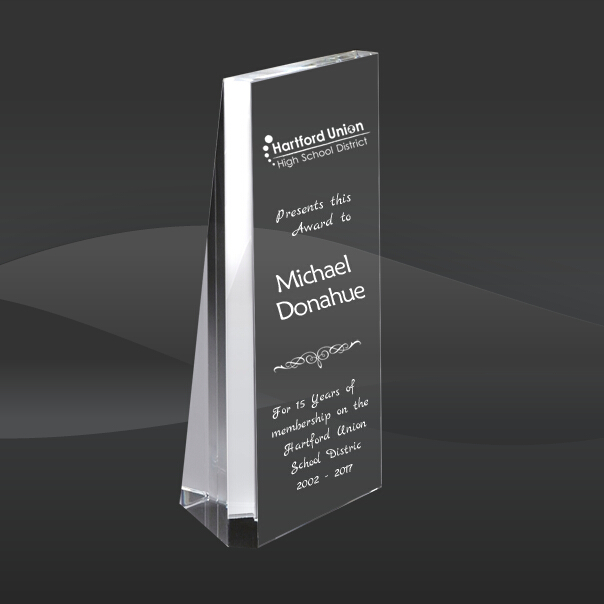 Crystal Block Award (CIP-YJ801)