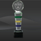 Color Stripe Crystal Award (J-CRY166M, J-CRY166L)