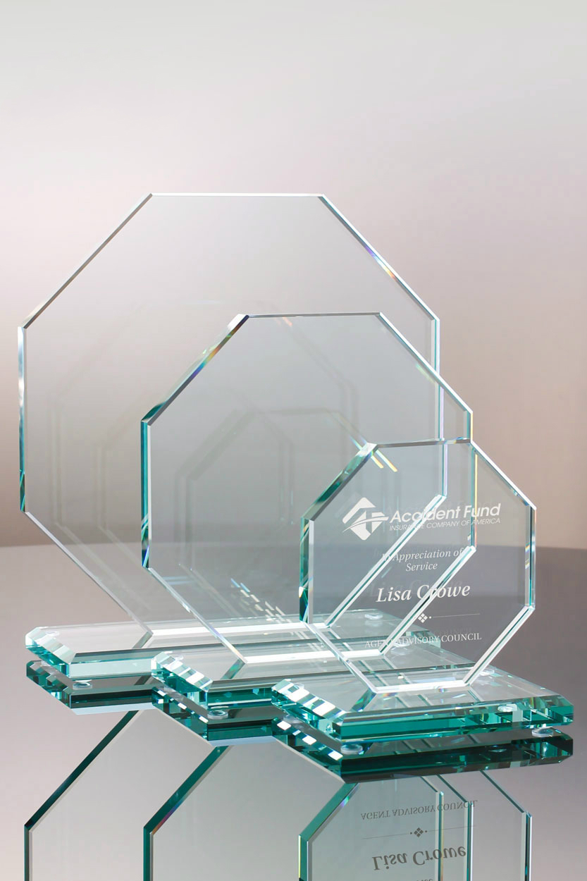 Award Ideas Ignite Crystal Award for Commemorative Awards (#5202, #5203, #5204)