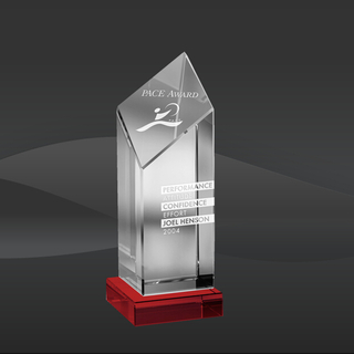 Red Encore Crystal Diamond Award (JC-4020-861, JC-4021-861, JC-4022-861)