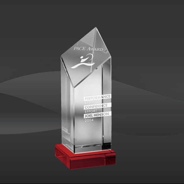 Red Encore Crystal Diamond Award (JC-4020-861, JC-4021-861, JC-4022-861)