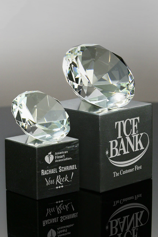 Gem Award on Marble Base (#3440, #3439)