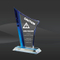 Blue Crystal Vertigo Award for Employee Recognition Awards (T-CVO58)