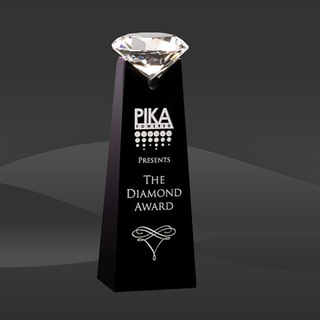 Crystal Solitaire Diamond Tower Award (T-CTI208)