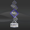Diamond Hill Crystal Award (MPI-CR-A1121BU-10)