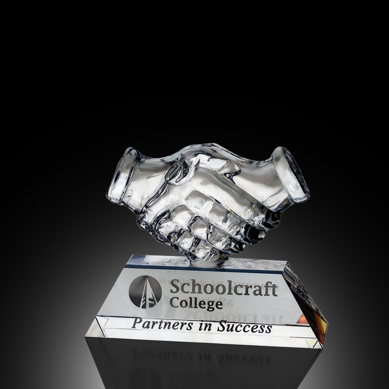 Crystal Handshake Award (#14024)