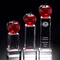 Educators Merit Deluxe Crystal Apple Award (#10521, #10522, #10523)