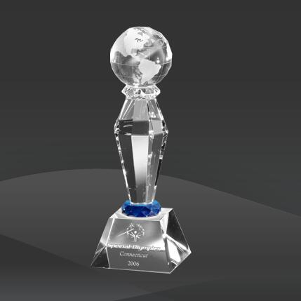 Global Supremacy Crystal Award (MPI-CR-A1070WS-9)