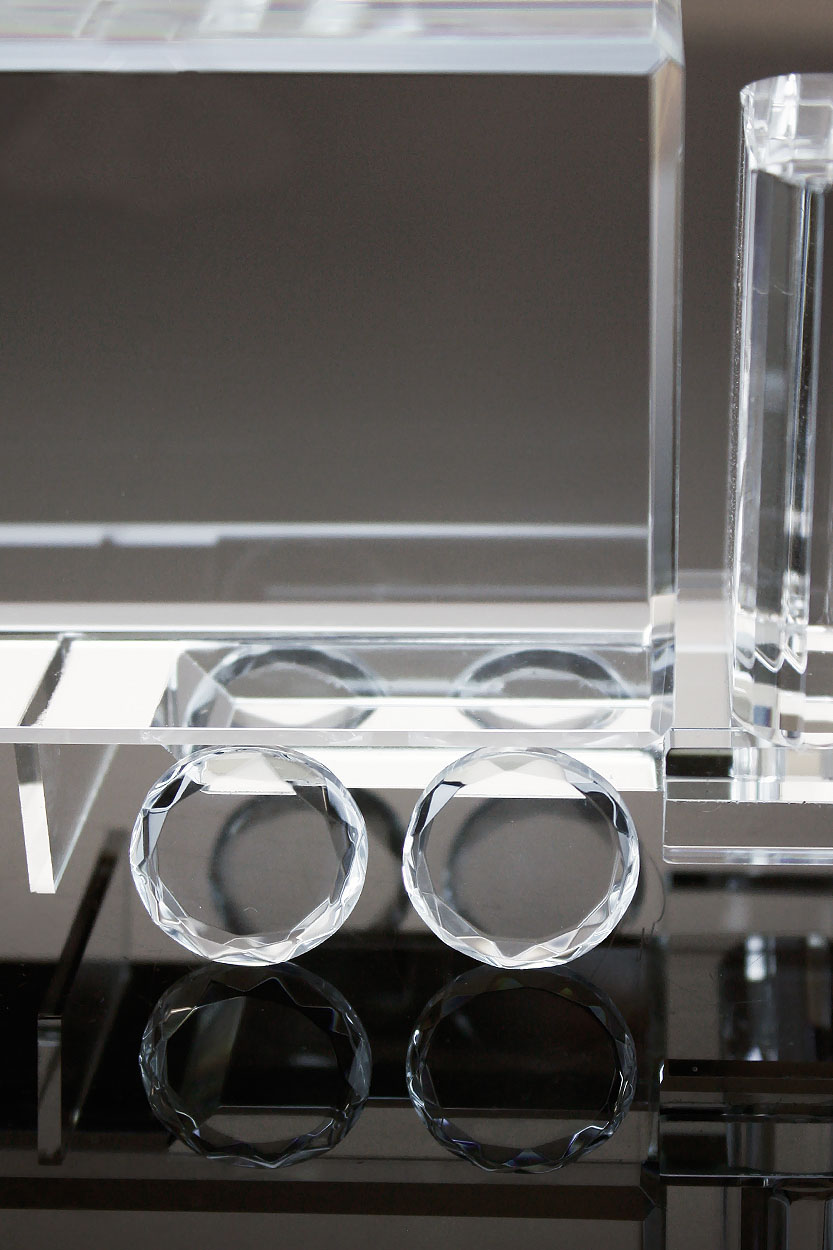 Recognition Ideas Crystal Semi-Trailer Truck