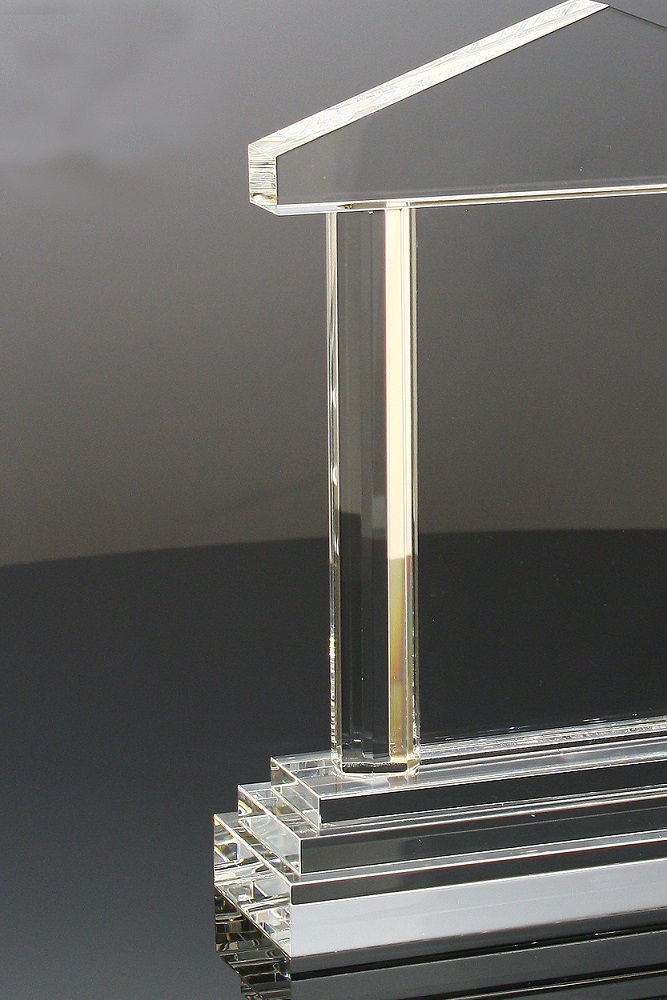 Real Estate Trophy Royal Manor Crystal Award