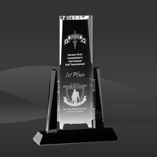 Sunridge Rectangle Crystal Award (CD-6661, CD-6662, CD-6663)