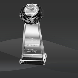 Diamond Spire Crystal Award (JC-1010C)