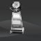 Diamond Spire Crystal Award (JC-1010C)