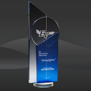 Blue View Crystal Award (CIP-YJ737)