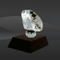 Black Pedestal Diamond Crystal Award (J-CRY1433MB)