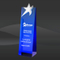 Blue Crystal Star Wedge Award (DMC-DCS387, DMC-DCS388, DMC-DCS389)