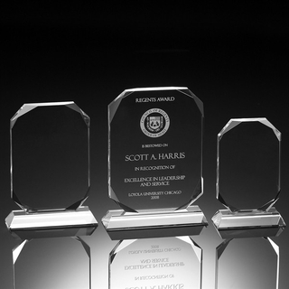 Prestige Rectangle Crystal Award (#1138, #1139, #1140)