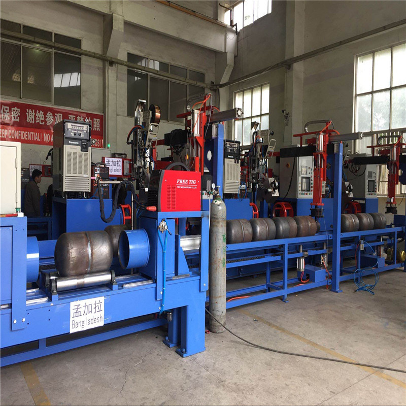 Full Auto LPG Cylinder Production Line for 12.5kg